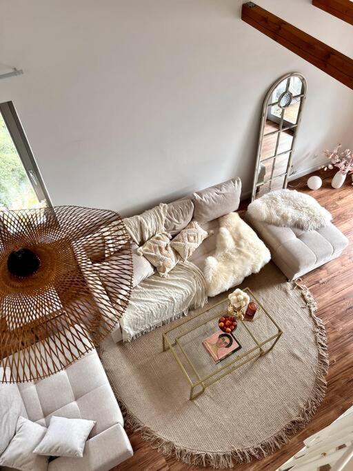Bali Home Stylische Wohnung Mit Terrasse Schönefeld Exteriér fotografie