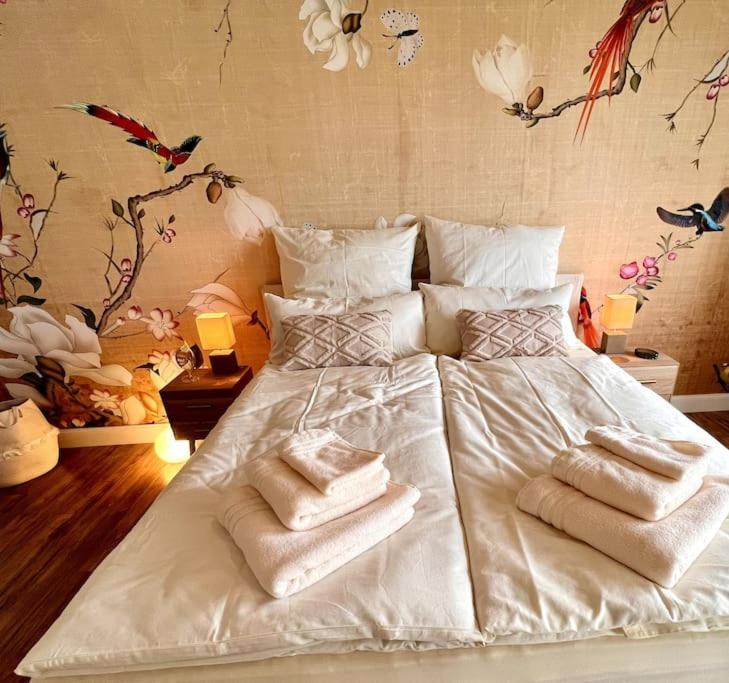 Bali Home Stylische Wohnung Mit Terrasse Schönefeld Exteriér fotografie