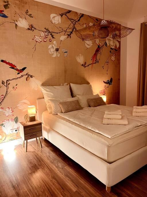 Bali Home Stylische Wohnung Mit Terrasse Schönefeld Exteriér fotografie